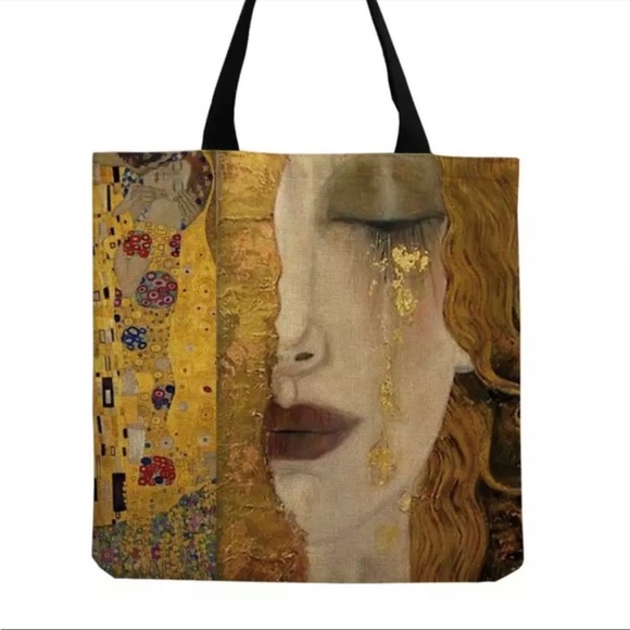 New! Small Gustav Klimt Tote - Picture 1 of 2